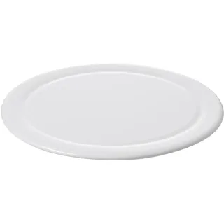 Riess, 0087-033, Deckel für Schüssel 26cm, Emaille, Design STORE + CARRY, WEISS, Gewicht 0,37kg, LBH: 26 x 26 x 0,7 cm