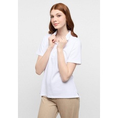 Bild von Poloshirt in weiß unifarben, weiß, 38