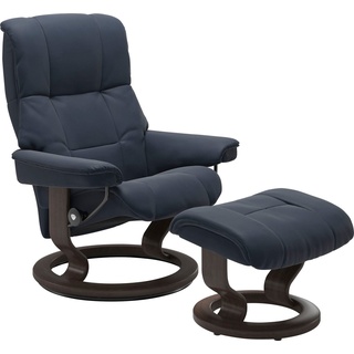 Stressless® Relaxsessel »Mayfair«, mit Classic Base, Größe S, M & L, Gestell Wenge, blau