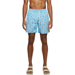 Urban Classics Herren Tb2679 Badehose, Lightblue/Ice, 3XL EU