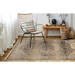 Kayoom Teppich Charu beige B/L: ca. 120x170 cm - beige