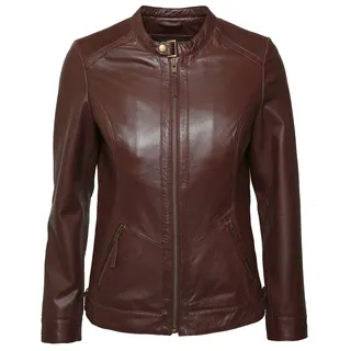 JCC Lederjacke »Lederjacke 31024018«, rot