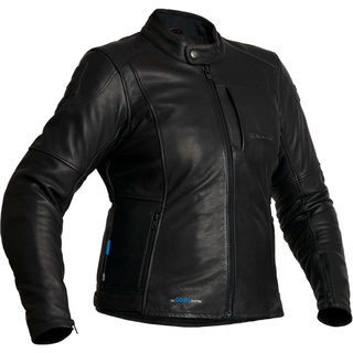 Halvarssons Vitsand, Lederjacke wasserdicht Damen - Schwarz - 44