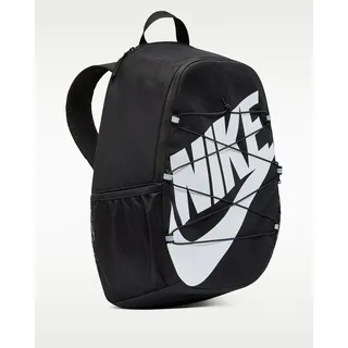 Nike Rucksack "NIKE HERITAGE SWEEP BACKPACK" für Erwachsene, mit sportlichem Stil, aus Baumwolle und Polyester, schwarz, schwarz, weiß