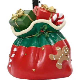 Metall Weihnachtsbaumständer Dekorativ Geschenksack Design Stabil Innenräume 38x42x47cm