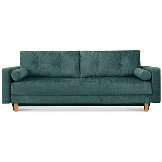 Konsimo Einzelsofa Eriso ¦ blau ¦ Maße (cm): B: 220 H: 80