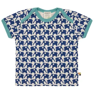 T-Shirt mit Elefanten Print, GOTS Zertifiziert