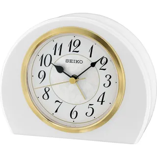 Seiko Clocks QXE054W Tischuhr Erlenholz