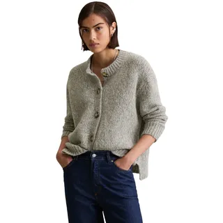 Marc O'Polo Marc OߴPolo DENIM Damen, Cardigan weich relaxed fit, Grau (stone melange), XS - XS
