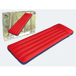 Happy People Box-Kastenmatratze, PVC mit Mikrofaser Beschichtung Rot/Blau, ca.192x60x15 cm