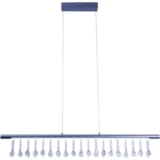 NÄVE LED-Pendelleuchte Nobilis Grau ca. 100 cm