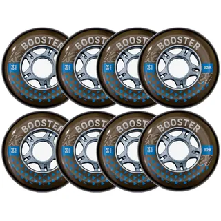 K2 Booster 84 MM 82A 8-Wheel Pack W ILQ 7 – Black – 30F3010