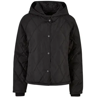 URBAN CLASSICS Oversized Diamond Quilted Jacke - black S