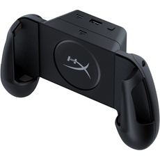 HyperX ChargePlay Clutch Mobile – Qi Wireless-zertifizierte Controller Griffe mit Ladefunktion für Mobiltelefone, Abnehmbarer Akku, kompatibel mit Qi-fähigen Android- und iPhone-Geräten, HX-CPCM-U