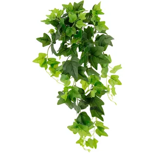 Kunstpflanze I.GE.A. "Efeu", grün, B:28cm H:80cm L:26cm, Obermaterial: 90% Polyester, 10% Kunststoff, Kunstpflanzen, Kunstpflanze, Hängende Kunstpflanze