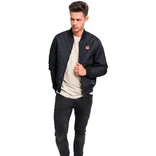 URBAN CLASSICS Diamond Jacke Black S