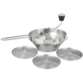 Dr. Oetker 3242 Passiergerät, Kunststoff, Silber, 32 x 19 x 8 cm