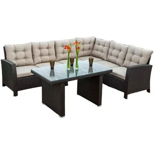 Merxx Salerno Set 2-tlg. Braun