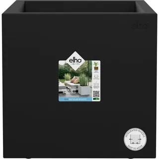 elho Vivo Next 40 40 x 40 x 40 cm Living Schwarz