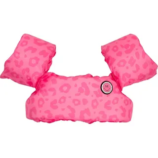 Swim Essentials Schwimmflügel Neon Pink Leopard 2-6 Jahre
