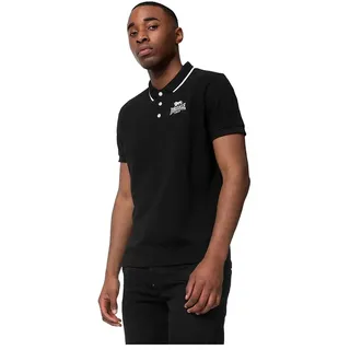 Lonsdale Ballygalley Kurzarm-poloshirt - Black / White - 3XL