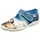 Hüttenschuhe Blau 34
