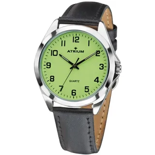 ATRIUM Herren Uhr Armbanduhr Analog Quarz A10-12 Leder