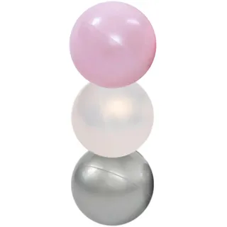 Jimmylee Bälleset , Silberfarben, Hellrosa, Perlmutt , Kunststoff , 100-teilig , EN 71, Made in Europe, Ce , Spielzeug, Sonstiges Spielzeug