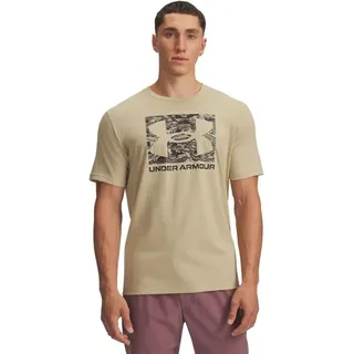 Under Armour ABC Camo Boxed Logo SS brown Timberwolf taupe (234) XS