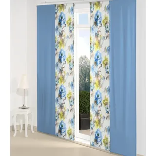 Wirth Schiebegardine »MOLINELLA« Paneelwagen 1 Stk. tlg., blau