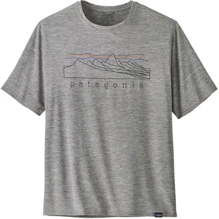 Patagonia Herren Cap Cool Daily Graphic Shirt Stratapeaks: Feather Grey M