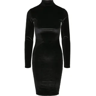 URBAN CLASSICS Kleid Shirtkleid Schwarz 36
