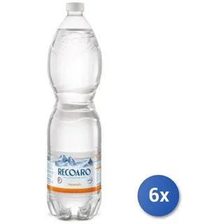 6X Multipack Recoaro Natürliches Wasser Lt 1,5