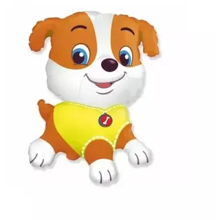 PAW Patrol: Folienballon mit Rubble-Motiv – 38 cm