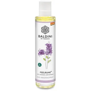 Baldini Feelruhe Bio-Raumspray – 50 ml – Naturduft mit Lavendel, Orange & Benzoe – 100 % naturreine ätherische Öle