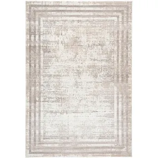 Pierre Cardin Webteppich , Taupe , Textil , Bordüre , rechteckig , 80x150 cm , für Fußbodenheizung geeignet, in verschiedenen Größen erhältlich, strapazierfähig , Teppiche und Böden, Teppiche, Moderne Teppiche