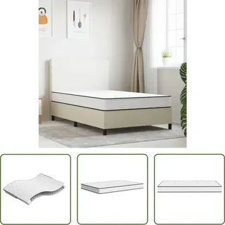 The Living Store Matratze Bonnell-Federkern Mittel 120x200 cm