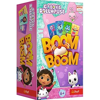 Trefl Gabby ́s House Brettspiel Boom Boom Doll - Beige - One Size