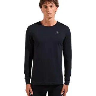Odlo Merino 200 Langarmshirt Schwarz XXL