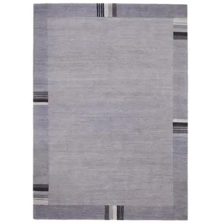 Cazaris Wollteppich , Grau , Textil , Bordüre , rechteckig , 250x350 cm , Care & Fair , für Fußbodenheizung geeignet, in verschiedenen Größen erhältlich , Teppiche und Böden, Teppiche, Orientteppiche