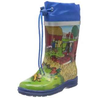 Beck Bauernhof Gummistiefel Mehrfarbig 29