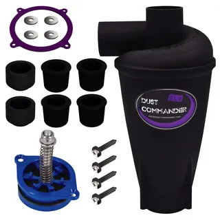 DUST COMMANDER DLX DIY BUNDLE - Deluxe Zyklonfilter DUST COMMANDER DLX + Überdruckventil DUST-SP