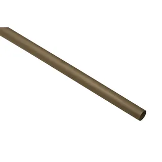 GARDINIA Vorhangstange Kira 1-läufig Ø 19 mm 160 cm Braun
