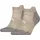 Sneakersocken 2P grau 39-42