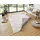 Gr 2 grau creme B 80cm H 5mm L 150cm Kunstfaser Teppiche Wetterfest Balkon Läufer Wohnzimmer Wasserfest