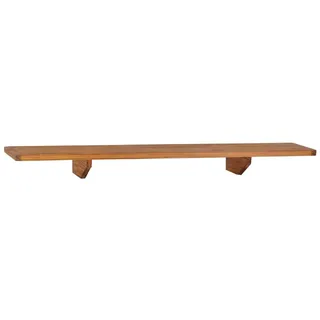 MiaMöbel Wandregal 165 x 15 x 35 cm Gelb