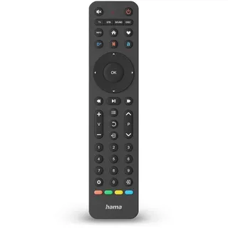 Hama Universal-Fernbedienung TV Infrarot, 4 Geräte