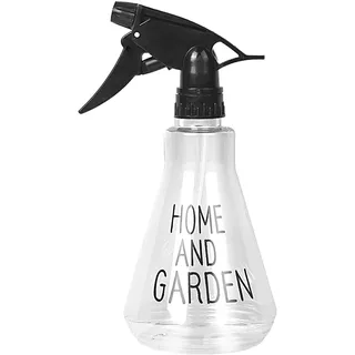 500ml Sprühflaschen aus Kunststoff, Sprühdose Leere Sprühflasche Pflanzen, Große Kapazität Sprühflaschen zum Bügeln, Transparent Blumensprüher Zerstäuber mit Verstellbare Sprühkopf für Home Garden