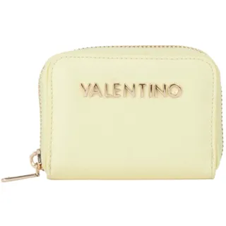 Valentino Geldbörse Delia Re Zip Around Wallet Vaniglia hellgelb