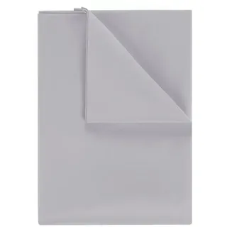 Blumtal Bettlaken Mikrofaser 120 x 200 cm grau